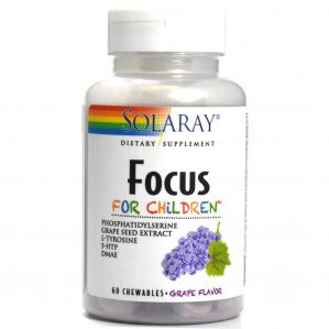 Focus for Children 60ct chewables by Solaray